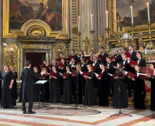 Московский синодальный хор выступил в Риме в рамках фестиваля духовной музыки